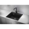 Кухонная мойка GRANULA 5805 шварц (черный металлик) 5805 SHBAPC